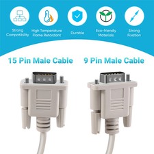 Vga db9 kabel adapter m - kabel,