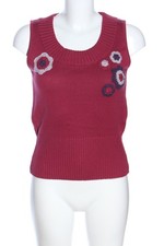 QIERO Stricktop Damen Top Gr. DE 34 rot Casual-Look