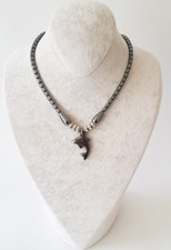 Halskette Kette Hämatit