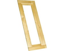 Einzelfenster für Gartenhaus beliebige Wandstärke SKAN HOLZ feststehend 40x93 cm
