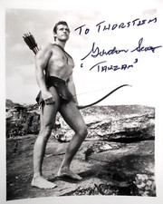 GORDON SCOTT (†) original signiert – GROSSFOTO - TARZAN