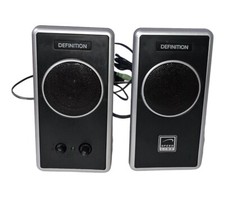 Speedlink Definitio SL8020 Stereo Speaker PC Lautsprecher Boxen AUX 230V-50Hz 