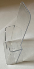 1x B-Ware Acryl Aufsteller DIN lang Prospekt Flyer Halter Ständer für 10,5 cm