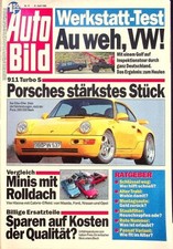 1) Auto Bild 17/1992 - Ford Fiesta Calypso mit 60P - Mazda 121 GLX Canvas Top mi