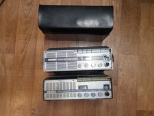 2x Uher Report 4000 Tonband Tonbandgerät tragbar Ledertasche Netzgerät L S