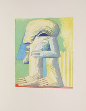 Horst Antes /handsigniert/Farblithographie / 150 Exemplare / 5