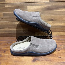 Hotter Slide Hausschuhe braun