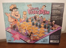 Familie Feuerstein Schach Spiel  Brettspiel Hartung