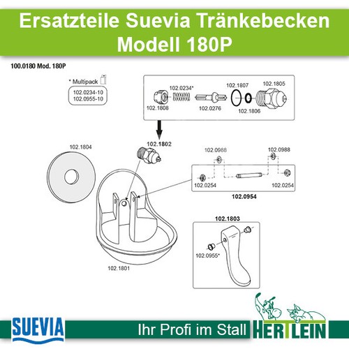 Ersatzteile für suevia - ersatzteile,