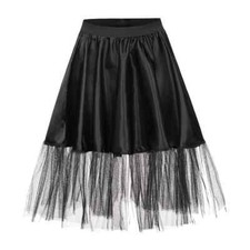 Petticoat schwarz Damen