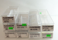 Konvolut Fleischmann H0 Leerverpackung 9 Stück siehe Foto PK1726