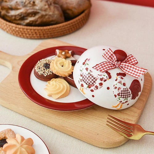 Butterdose porzellanteller - butterdose,