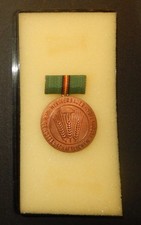 Alte DDR Medaille Meisterbauer