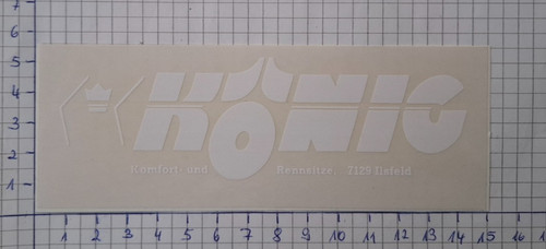Aufkleber sticker könig - aufkleber, "könig