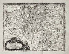 Polska Polen Poland engraving Kupferstich Pufendorf Dahlberg 1696