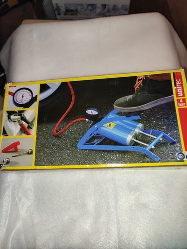 Foot pump double barrel - pump,