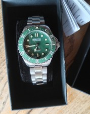 Automatic Uhr Herren - Depth Charge - Grün - Taucheruhr