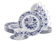 CreaTable - Flora - Kaffeeservice 18-tlg (Zwiebelmuster)