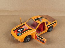 Corgi Toys Porsche 924 Rally 1979 1:36 orange pirelly rennwagen hella 2 heuer