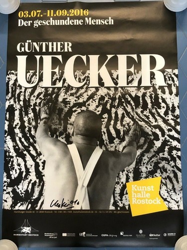Günther uecker bild poster - günther,