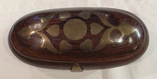 Sheesham Rosewood Brass Inlay