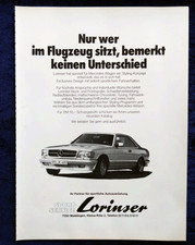 Lorinser Mercedes, Werbung