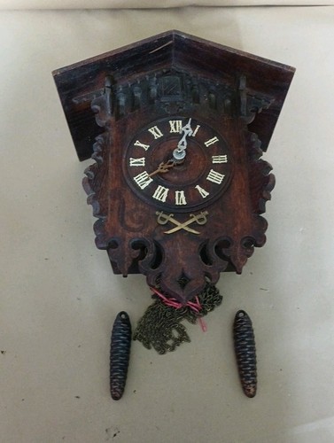 Antike kuckucksuhr mit - antike,