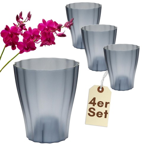 4er set orchideentopf - 4er,