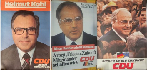 Cdu wahlplakat helmut - cdu, kohl
