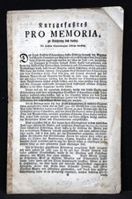 1769 Pro Memoria Die Holstein
