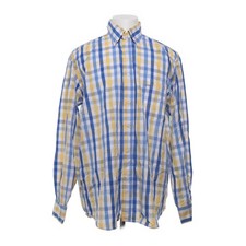 Paul & Shark, Businesshemd, Größe: 43, Blau/Gelb/Weiß, Baumwolle, Streifen -5Gi