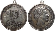 Medaille - Anhänger Ludwig II König von Bayern 25.8.1845-13.6.1886 