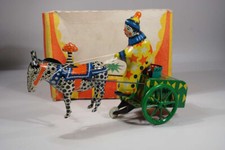 Blechspielzeug clown auf - blechspielzeug,