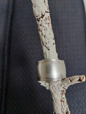 Ring aus Silbersteck - Besteckschmuck - Wickelring - Löffelschmuck