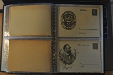 Deutsches Reich / Reichspost , ca. 48 Briefe/Postkarten im Album