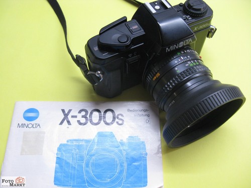 Minolta spiegelreflex 300s - spiegelreflex, x-300s