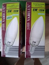 8*Energiesparlampe e14 5 W Varilux