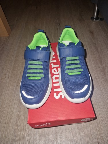 Superfit rush klettschuh - rush, blau