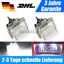 2X LED Kennzeichenbeleuchtung