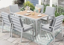 MeXo Gartenmöbel Set Alu