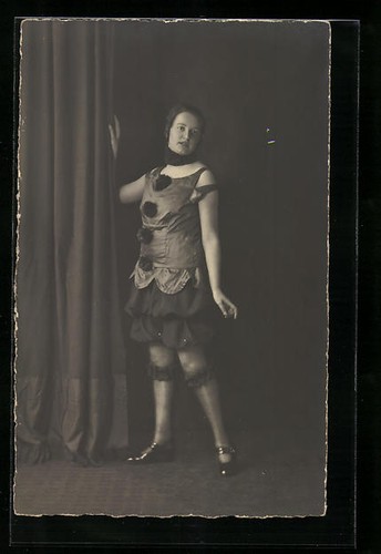 Foto junge dame im - foto-ak,
