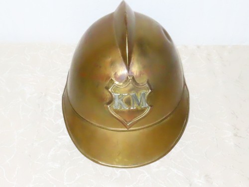 Antiker helm feuerwehr - helm,