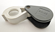 Zeiss Einschlaglupe Lupe D40 Optik Präzisionsinstrument 10-fache Vergrößerung