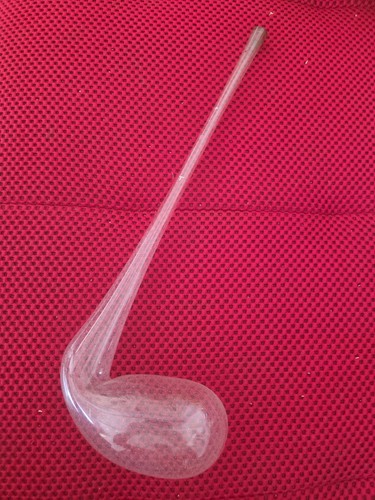 Altes großes glashorn glas - altes,