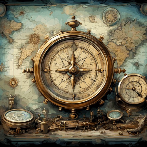 Deko bild maritim vintage - deko,