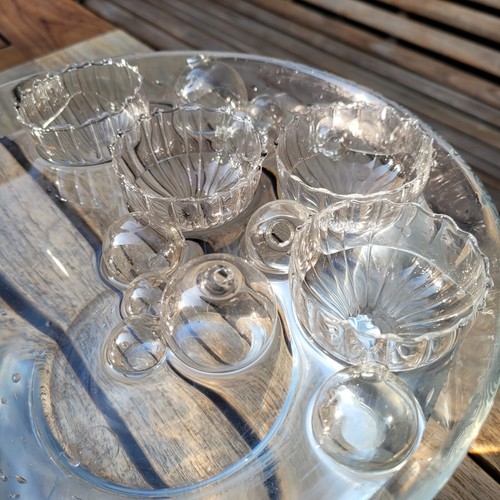 Schwimmschalen transparent - x,