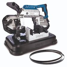 Scheppach Metallbandsäge Metallsäge MBS1200 Bandsäge 2 Sägebänder | 127mm 1200W