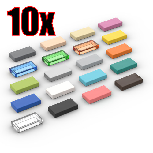 10x lego 3069 tile - 10x,