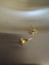 Gold Ohrringe 333 mit Rubin