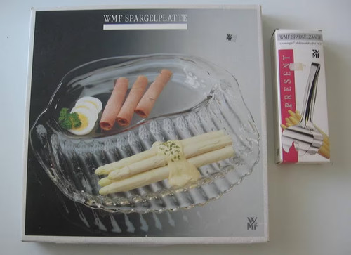 Wmf spargelplatte und - spargelplatte,